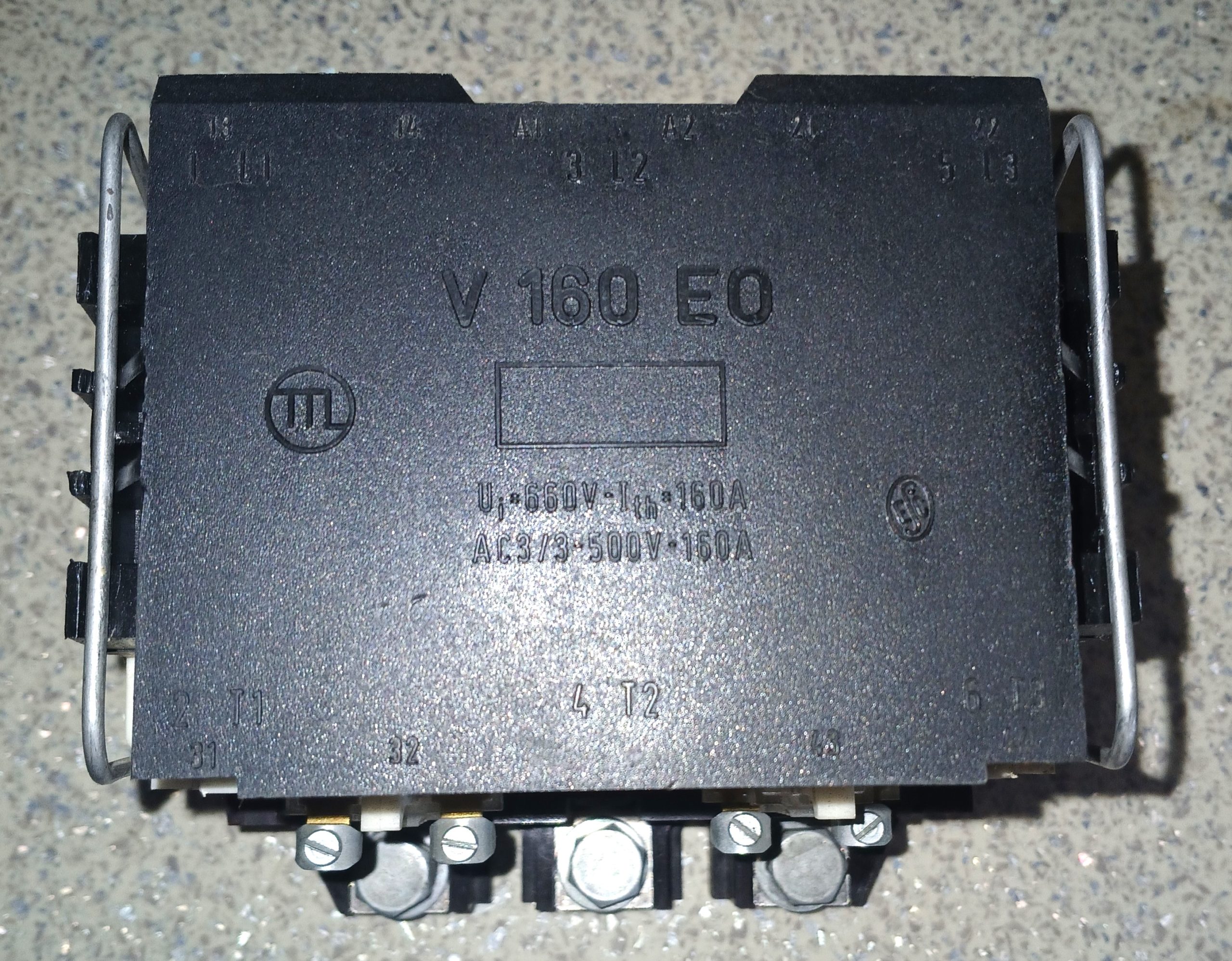 Контактор V160E0 160A — изображение 3